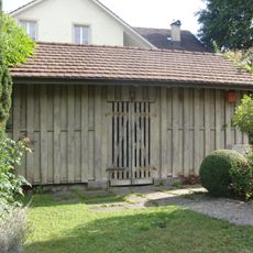 Wooden shed