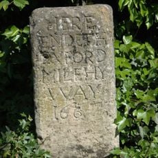 Stone In Warneford Lane Opposite The Entrance To The Warneford Hospital