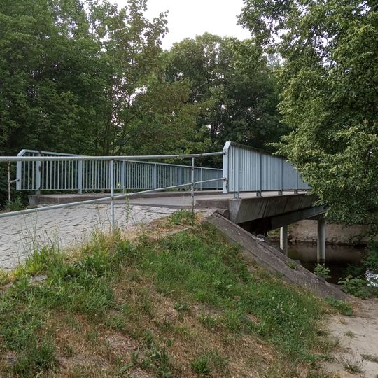 Footbridge over Mže in Plzeň