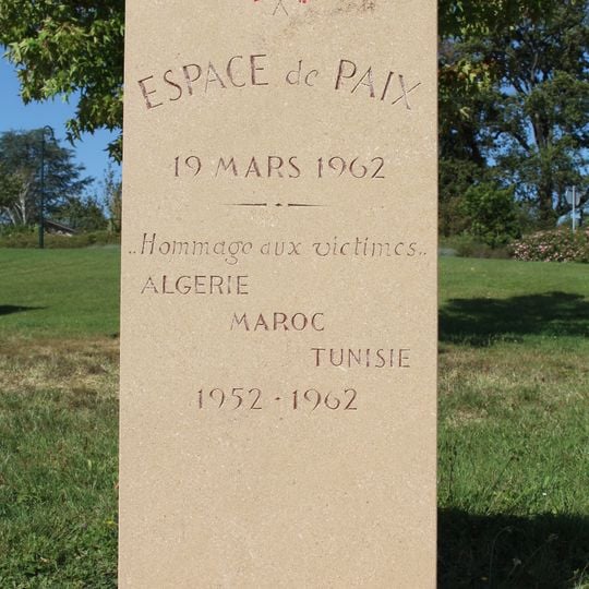 Monument de l'Espace de Paix de Saint-Cyr-sur-Menthon