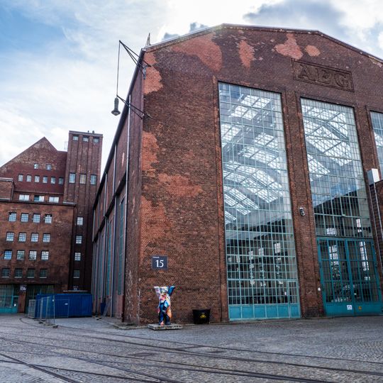 AEG-Montagehalle für Großgeräte