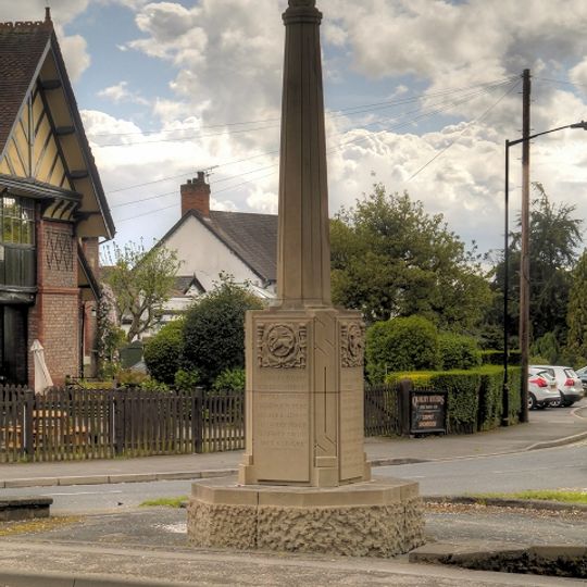 Hale Barns and Ringway War Memorial