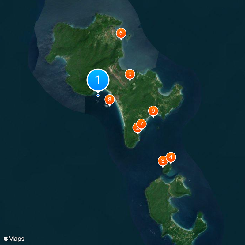 Koh Rong Map