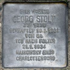 Stolperstein für Georg Stolt