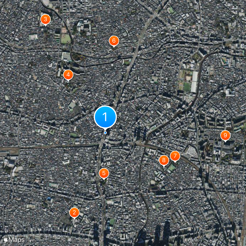 Higashi-Nakano Carte