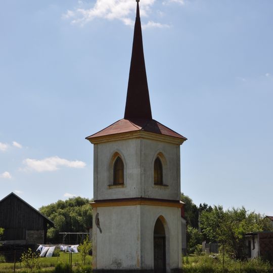 Evangelic bell tower in Jihlávka