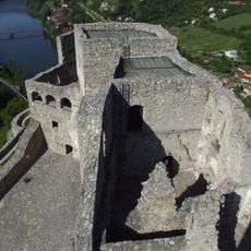 Hrad Strečno, Strečniansky hrad, múr hradbový I.