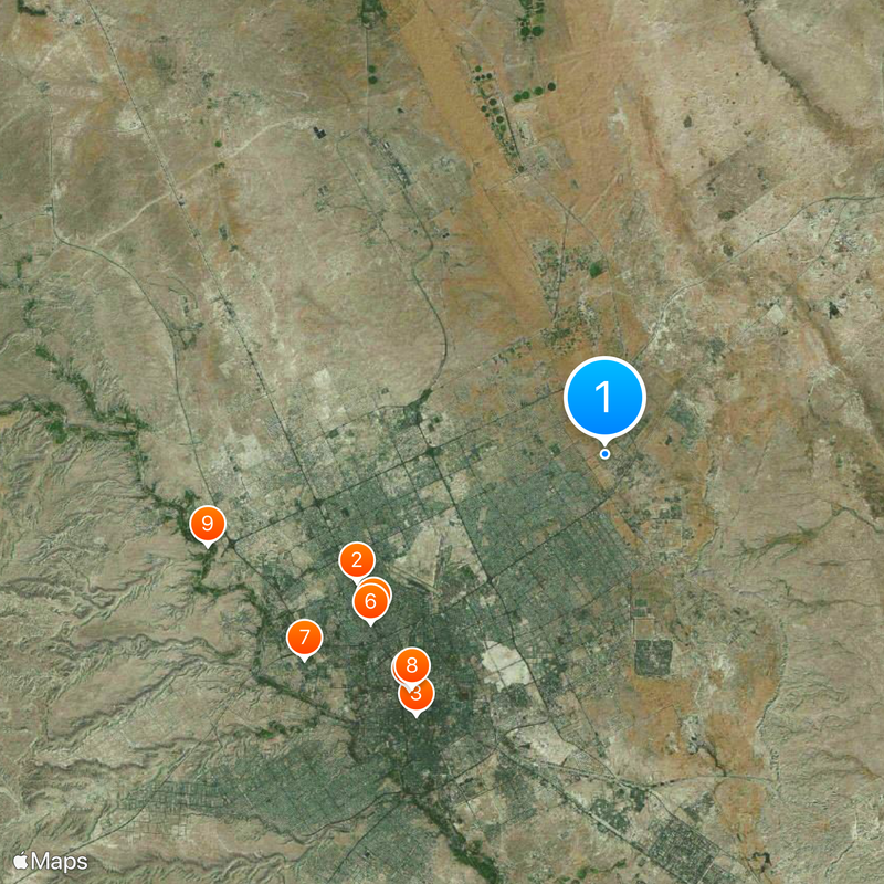 King Fahd Sports City Map