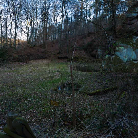 Ehemaliger Schilfsandsteinbruch