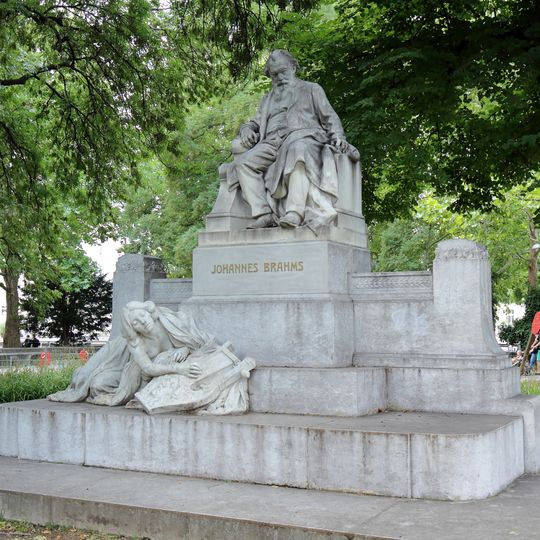 Johannes Brahms Denkmal, Vienna