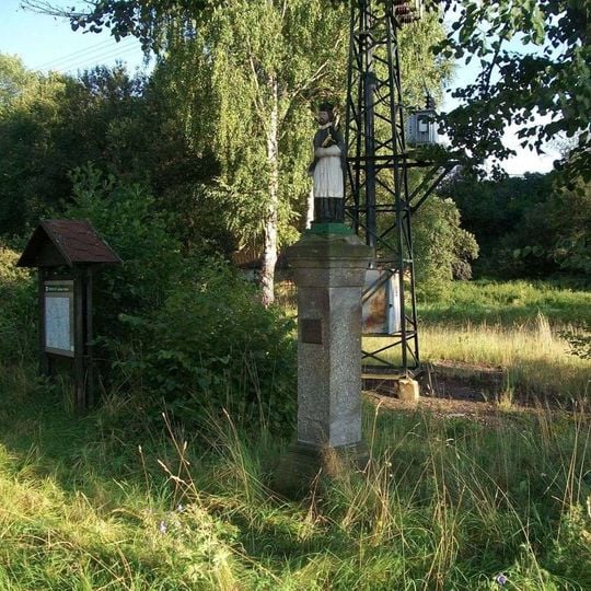 Socha svatého Jana Nepomuckého u Stříbrných Hutí