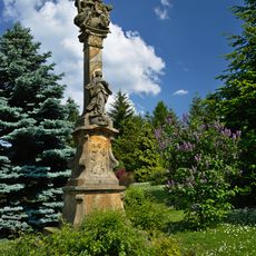 Sloup se sousoším Nejsvětější Trojice