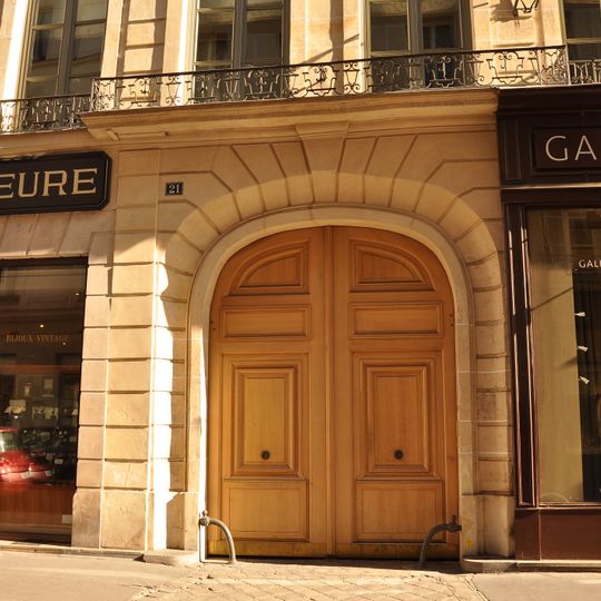 Hôtel du 21 rue du Bac