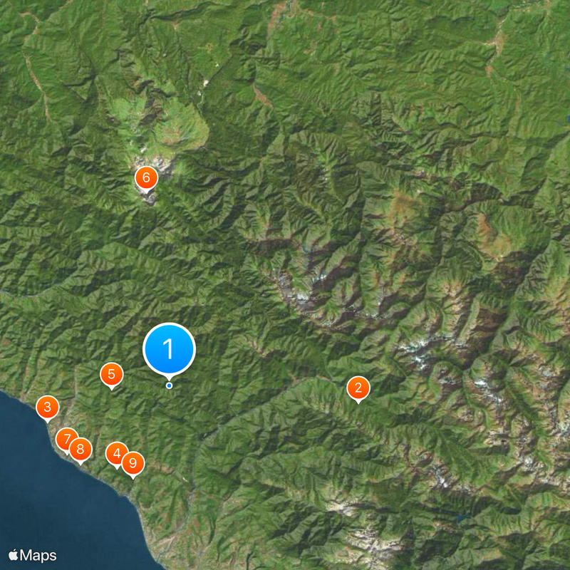 Caucasus Biosphere Reserve Map