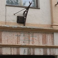 Býv. ev. gymnázium a pam. tabule, tabuľa pamätná I.