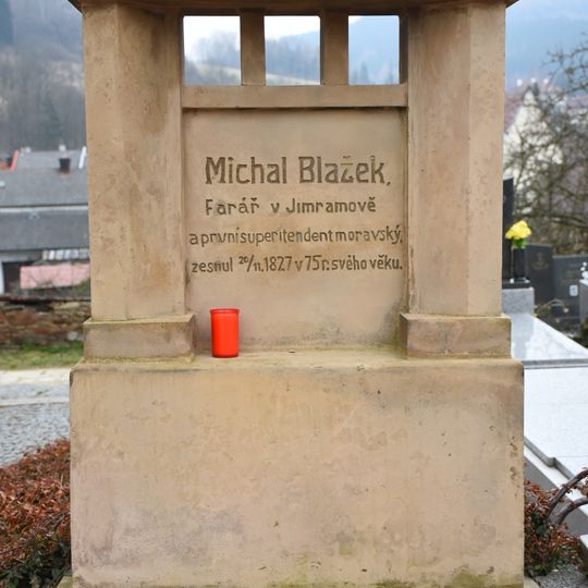 Náhrobek Michala Blažka