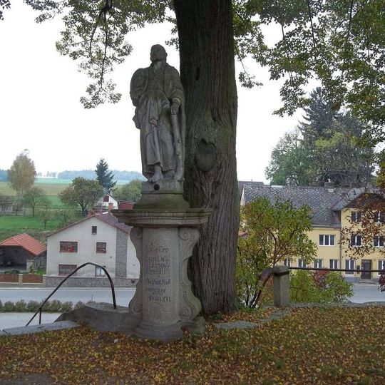 Socha svatého Judy Tadeáše v Lodhéřově