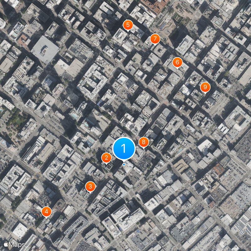 Teatro Orpheum Mappa