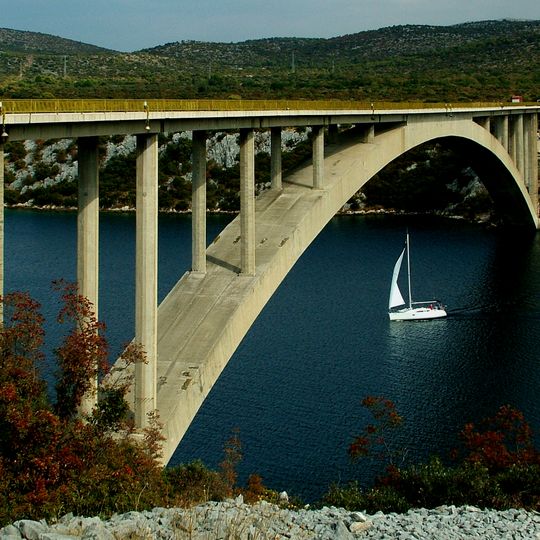 Šibenik-Brücke