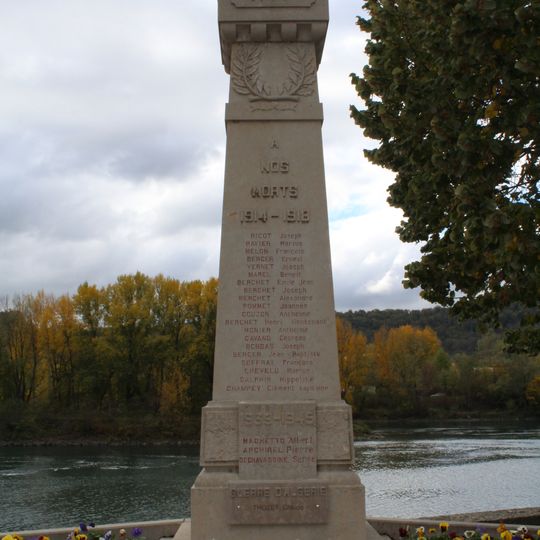 War memorial of Sault-Brénaz