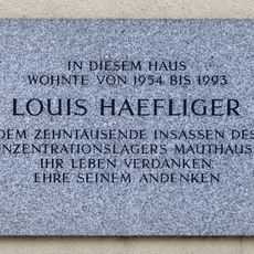 Gedenktafel für Louis Häfliger