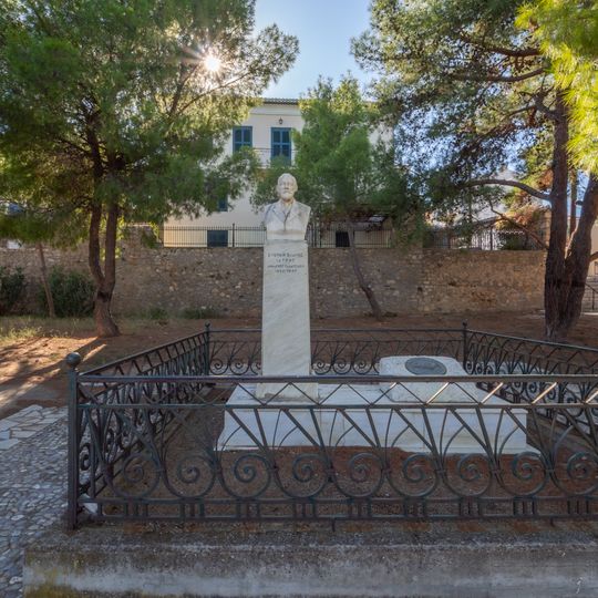Bust of Efthymios K. Vlamis, Galaxidi