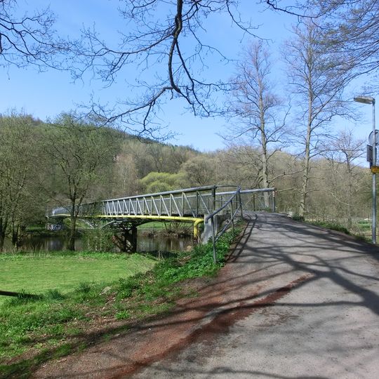 Footbridge in Malá Skála