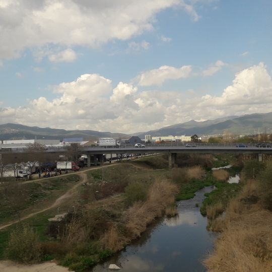 C-352 bridge over the Congost river