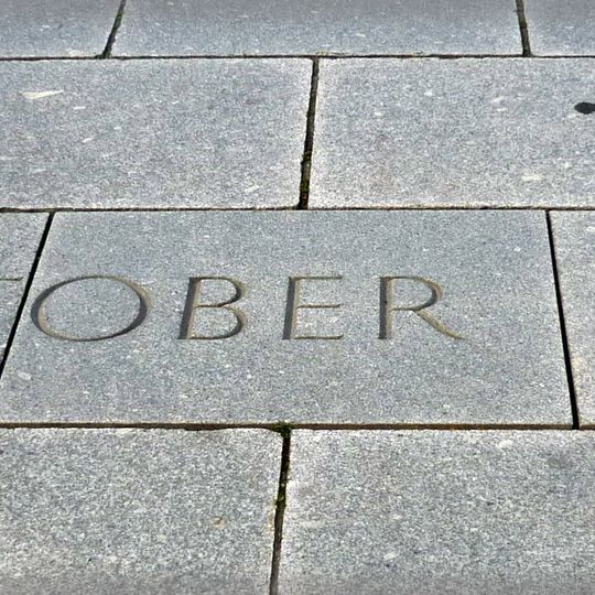 Gedenkstein 8. Oktober 1989