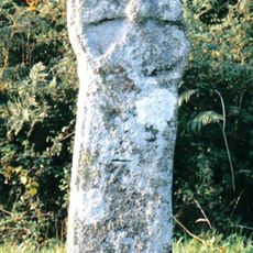 Medieval wayside cross at Fenterleigh crossroads, 750m south-east of Bossiney