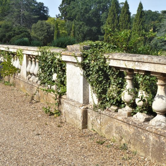 Balustrading, 20 Yards North Of Main Entrance