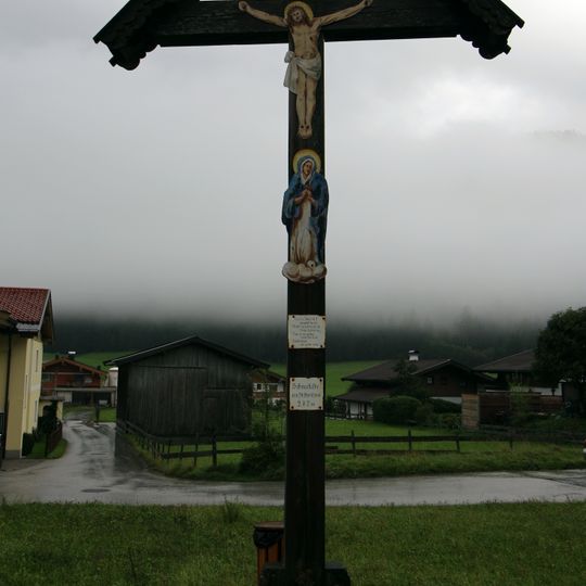 Feldkreuz mit Schmerzensmutter, Waidring