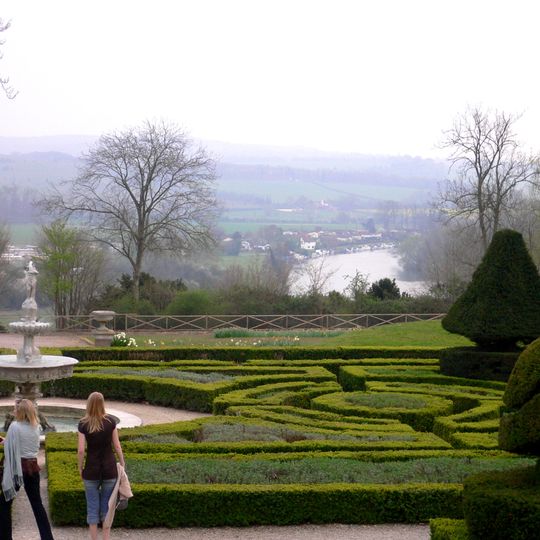 Fountain 35 Metres To South Of Danesfield House