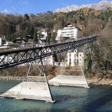 Hungerburgbahn, Innbrücke, Nördl. Auflager