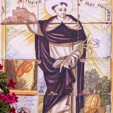 Ceramic panel of Saint Vincent Ferrer