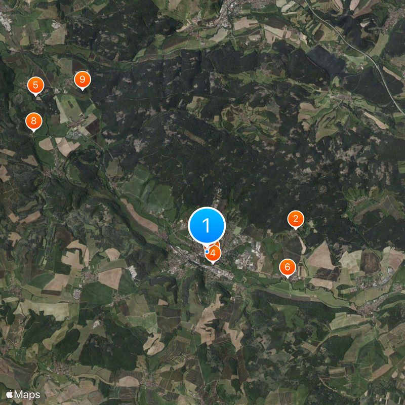 Hildburghausen Carte