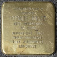 Stolperstein en memoria de Rosalie Wilzig