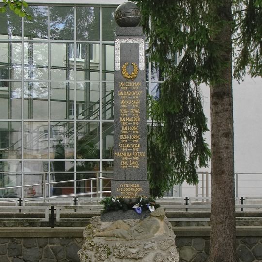 Pomnik ofiar I wojny światowej w Turčianskich Teplicach