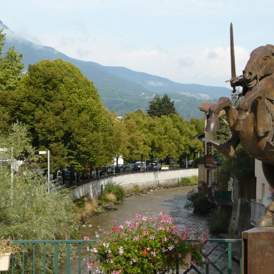 Equestrian statue of the Chevalier de Bayard