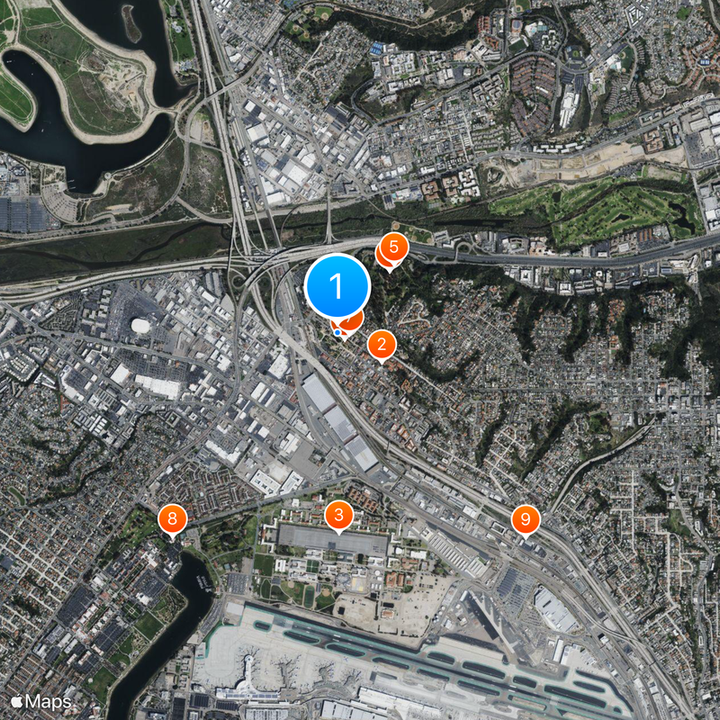 Old Town San Diego State Historic Park Karte