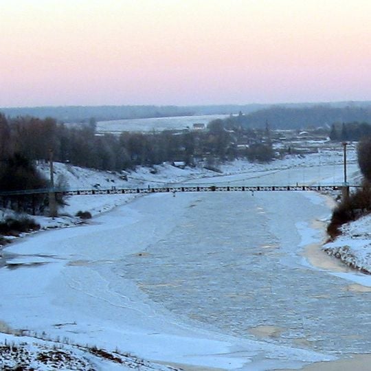 Zubtsov suspension bridge