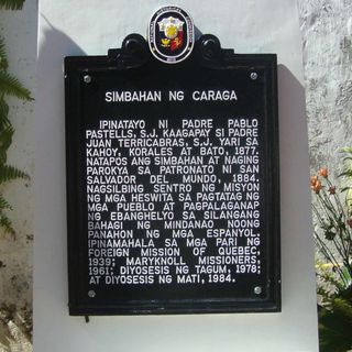 Church of Caraga historical marker