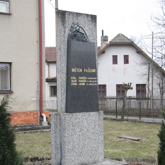 Památník obětem fašismu v Bobrůvce