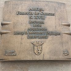 Commemorative plaque