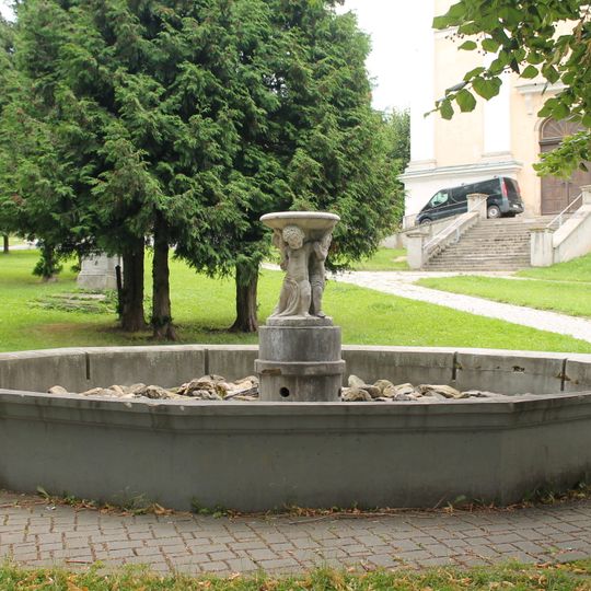 Fountain in Vrbno pod Pradědem