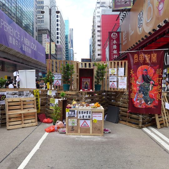 Emperor Guan Temple on Nathan Road, Mong Kok