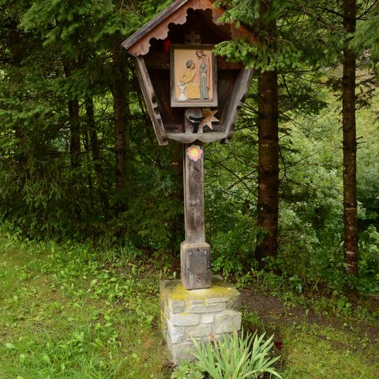 Bildstock am Kreuzweg zur Kapelle am Klaunzerberg, 1. Station