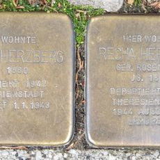 Stolperstein en memoria de Bendix Herzberg