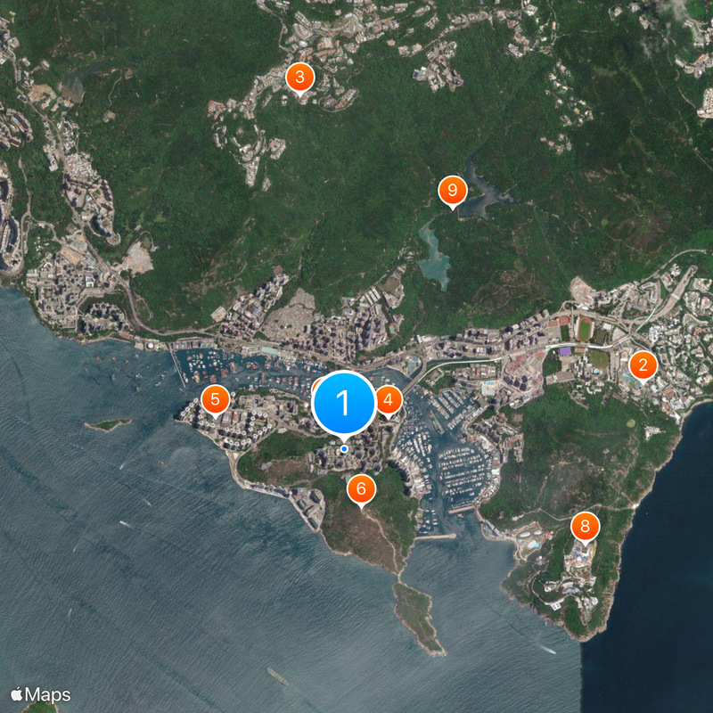 Ap Lei Chau Map