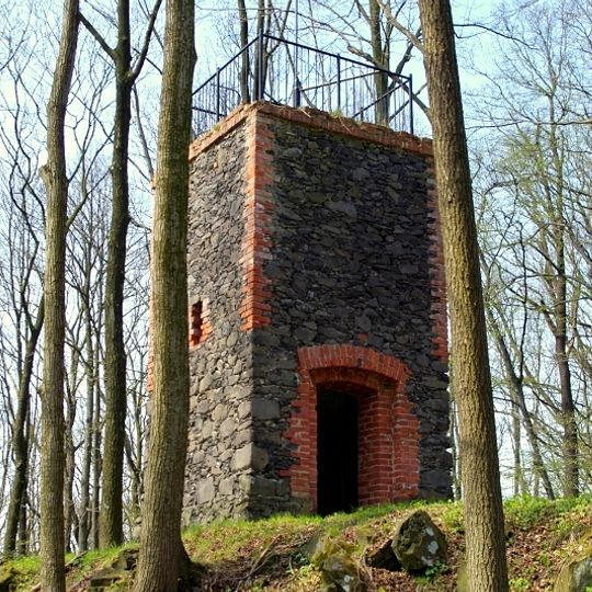 Wieża widokowa na wzniesieniu Mszana